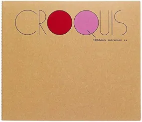 Maruman Sketch Book Crooquis 52.3g 100 Sheets 218x255