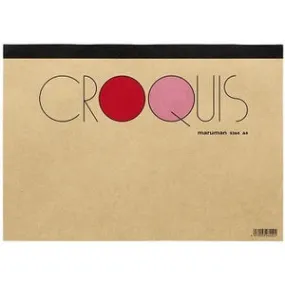 Maruman Sketch Pad Crooquis 60g 60 Sheets A5