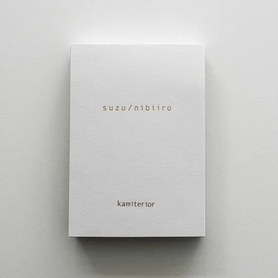Memoterior Colors Memo Pad - suzu / nibiiro