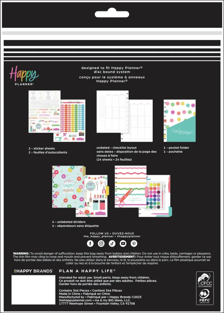 Miss Maker - Classic Checklist Extension Pack - 4 Months