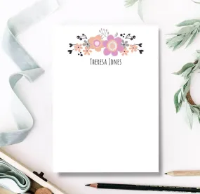 Morning Blooms Notepad