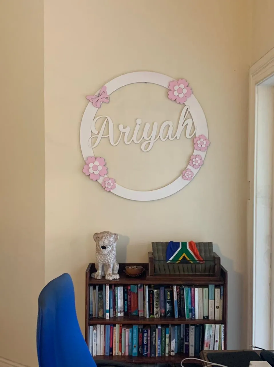 Name Board, Circle Design with Name in Middle