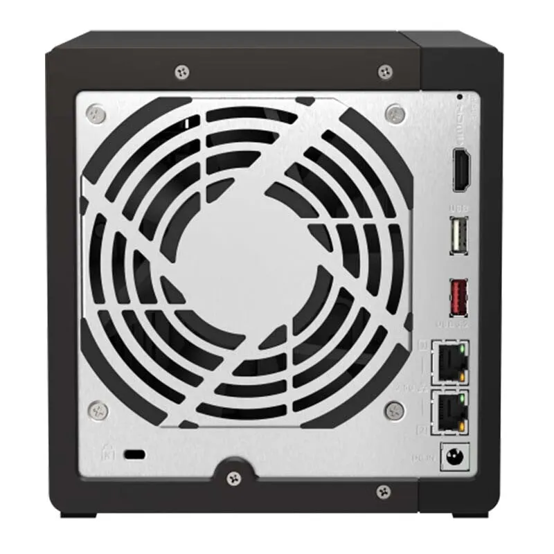 Network storage QNAP TS-466C, 4 bays, 8 GB, 4 disks x 16 TB, black