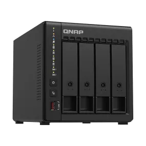 Network storage QNAP TS-466C, 4 bays, 8 GB, 4 disks x 16 TB, black
