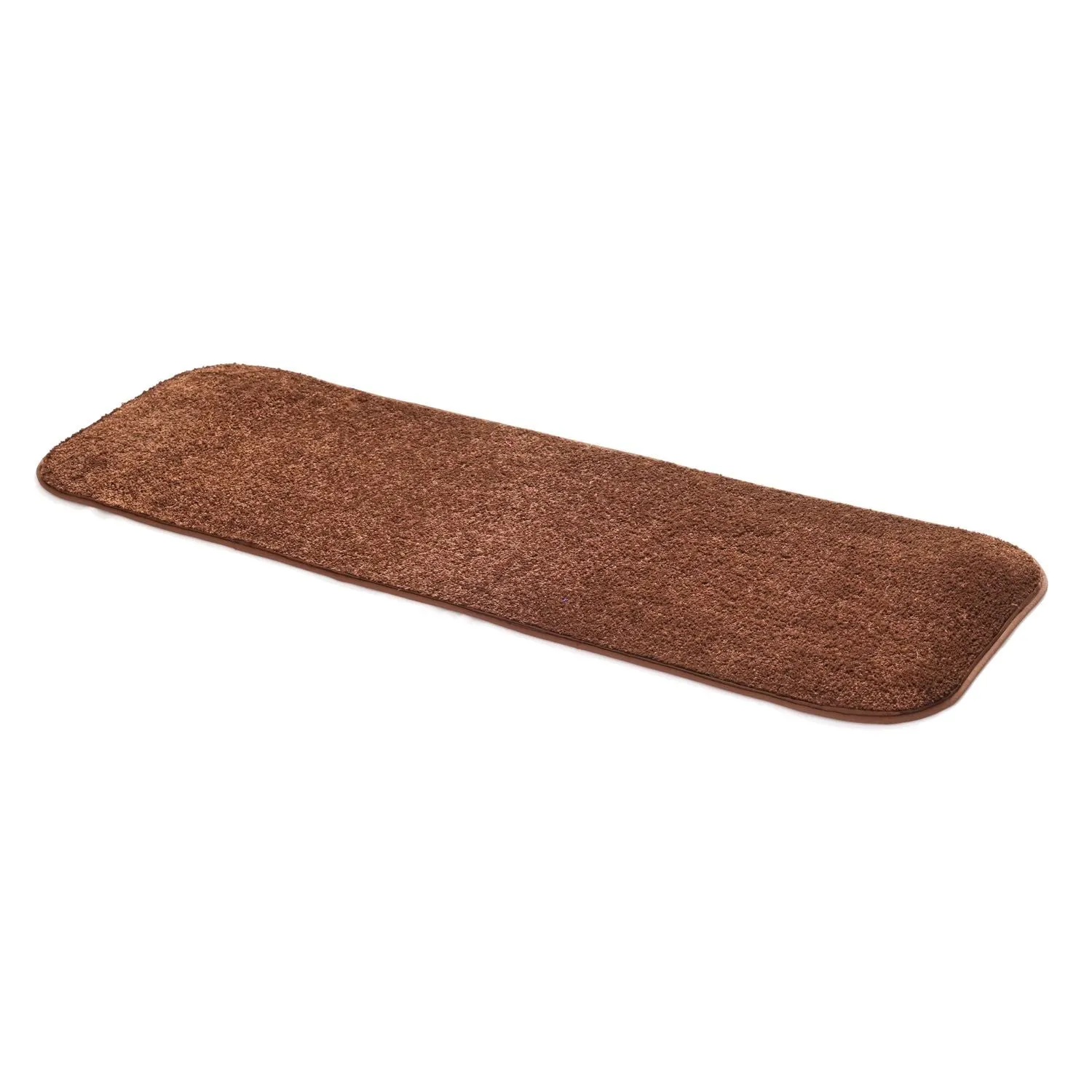 OnlyMat Elegant Soft Anti-Skid Soft Runner Mat - Bedside, Kitchen, Bathroom Entrance - Brown , 40 cm x 120 cm