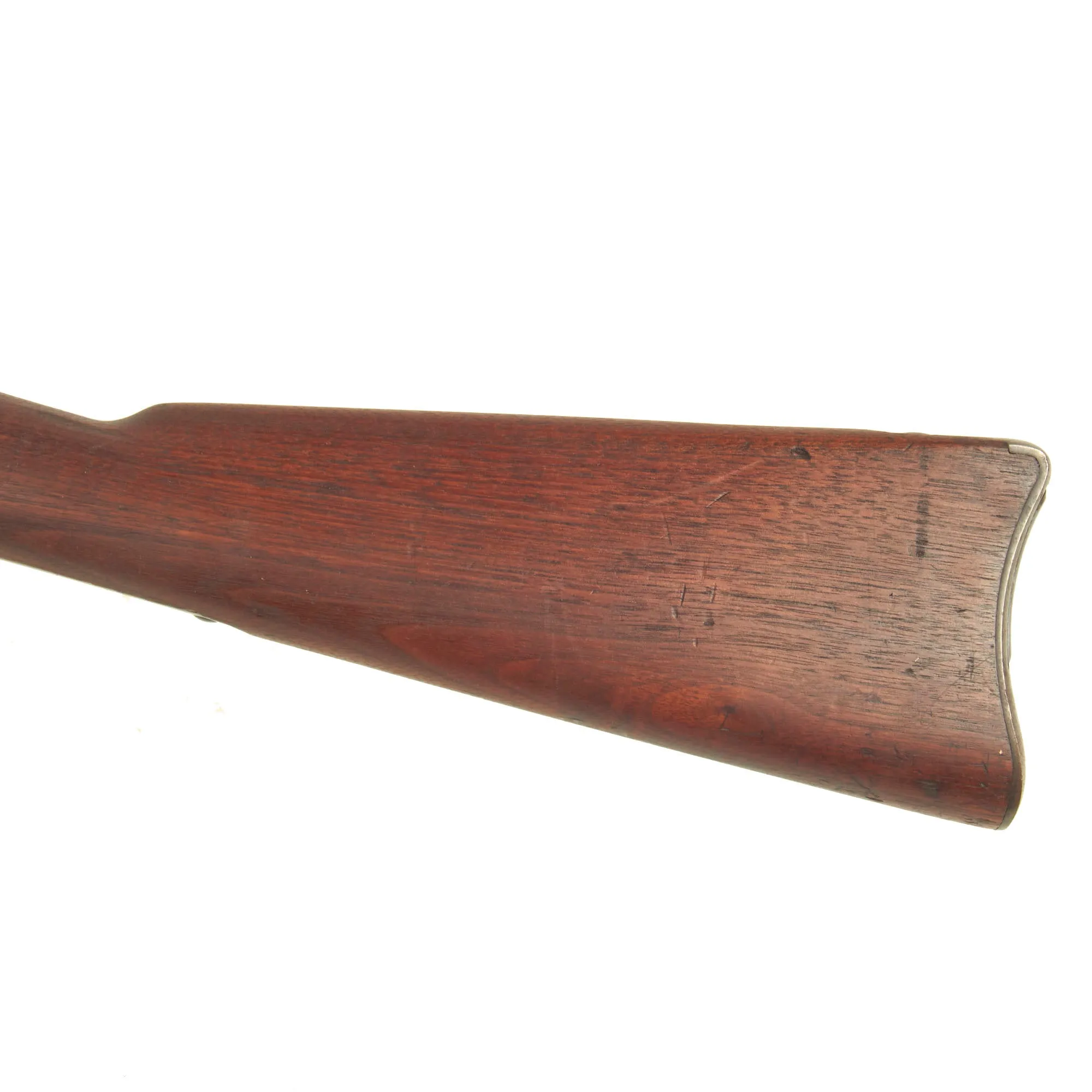 Original Excellent U.S. Springfield Trapdoor Model 1884 Round Rod Bayonet Rifle made in 1891 - Serial 528400