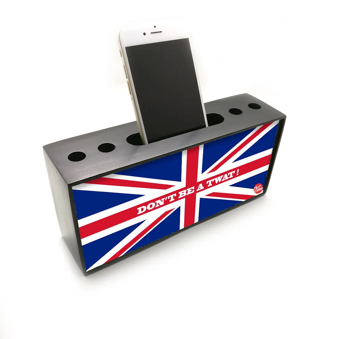 Pen Mobile Stand Holder Desk Organizer- Don't Be a Twat