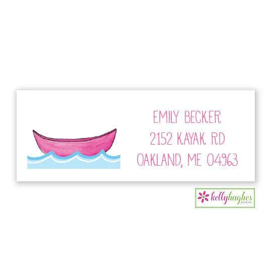Pink Canoe Notepad