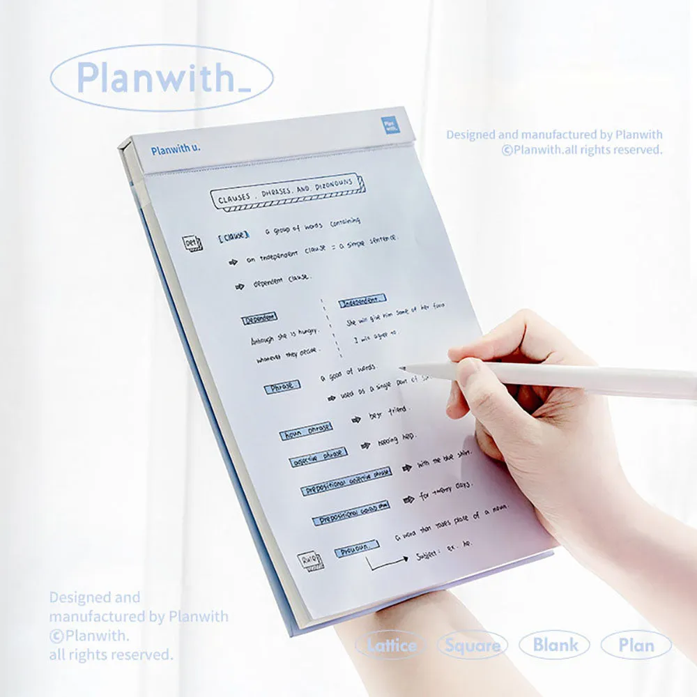 Planwith Korean ins tear-off paper pads tear-off note pads office supplies study stationery