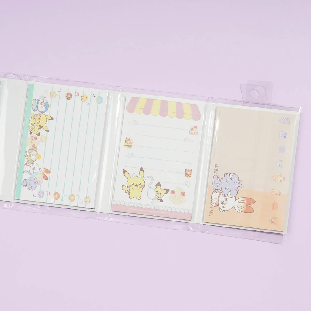 Pokemon Sweets Shop Memo Pad Set