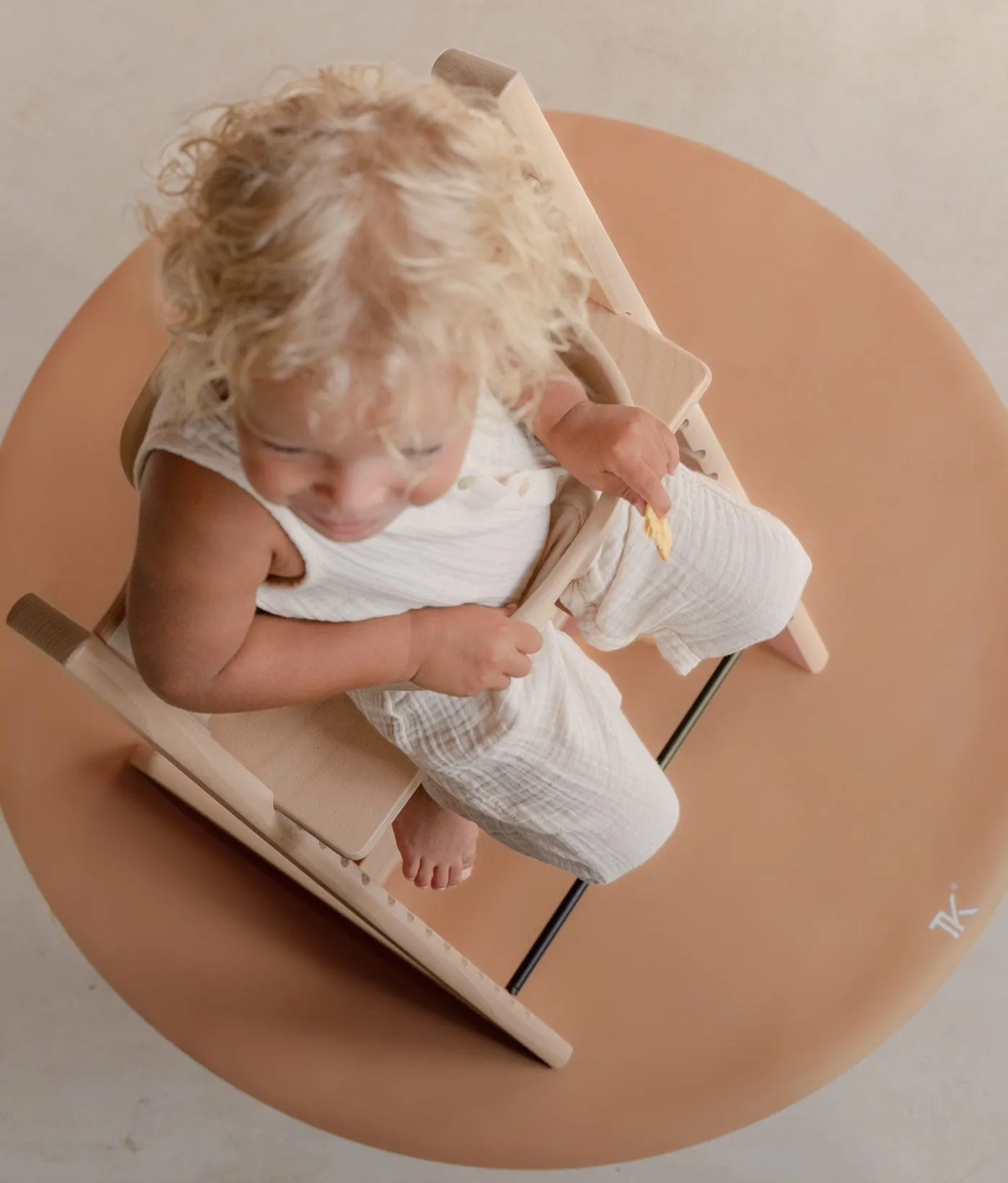 Premium High Chair Splat Mats | Naturals - Camel