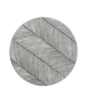 Premium High Chair Splat Mats | Sandy Lines - Anchor