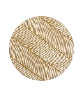 Premium High Chair Splat Mats | Sandy Lines - Sand Castle