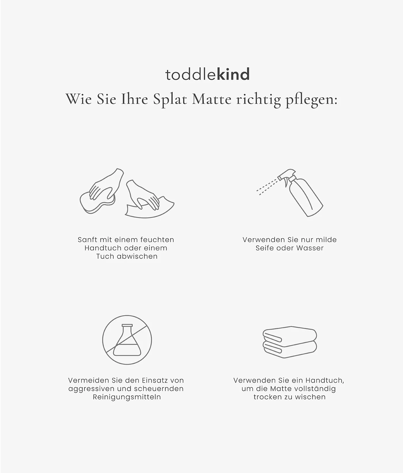 Premium High Chair Splat Mats | Spotted - Clay