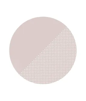 Premium High Chair Splat Mats | Spotted - Clay