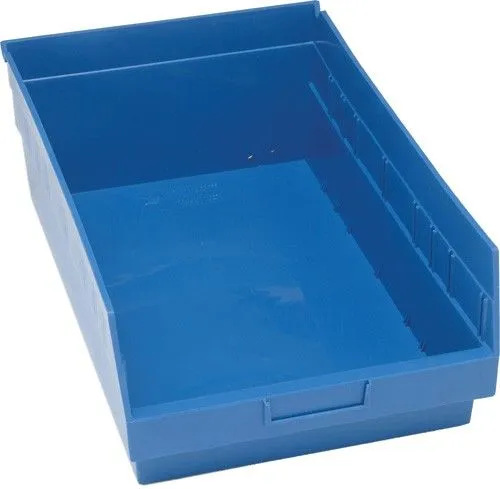 Quantum QSB210 Store-More Shelf Bins, 11.13" x 17.88" x 6"