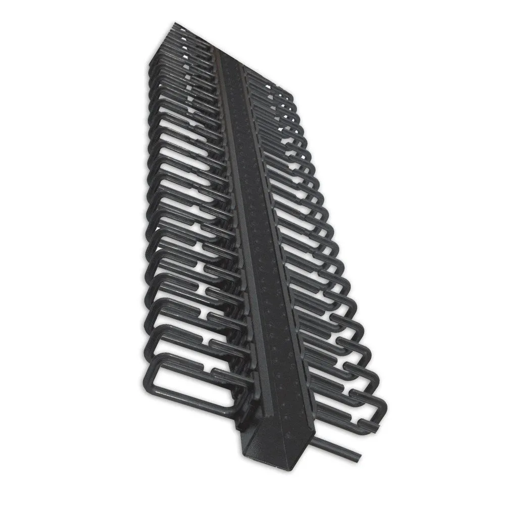 Quest 6ft Vertical Cable Manager for Enclosures - Open