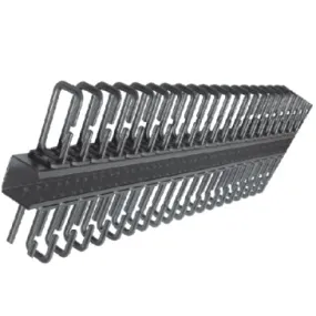 Quest 6ft Vertical Cable Manager for Enclosures - Open