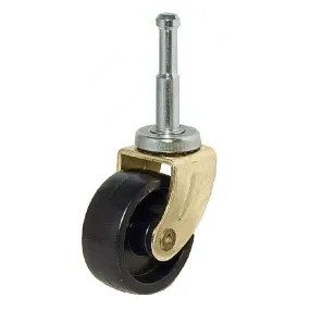 Richelieu F24415TV Furniture Caster, 2", Black