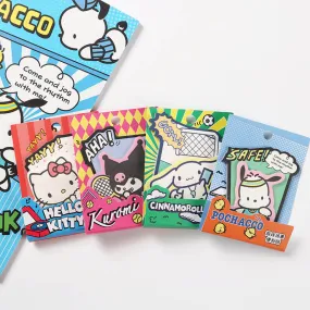 Sanrio Characters Die-cut Sticky Notes Game Scene