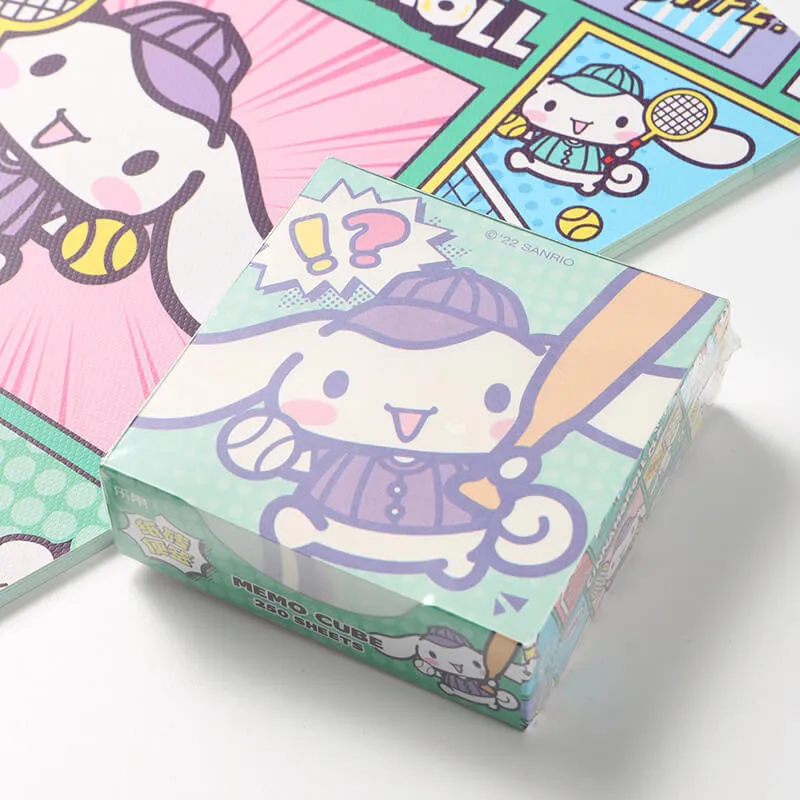 Sanrio Comic Style Memo Pad Tube