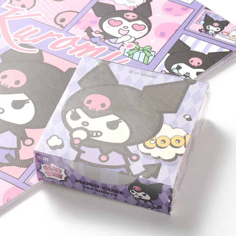 Sanrio Comic Style Memo Pad Tube