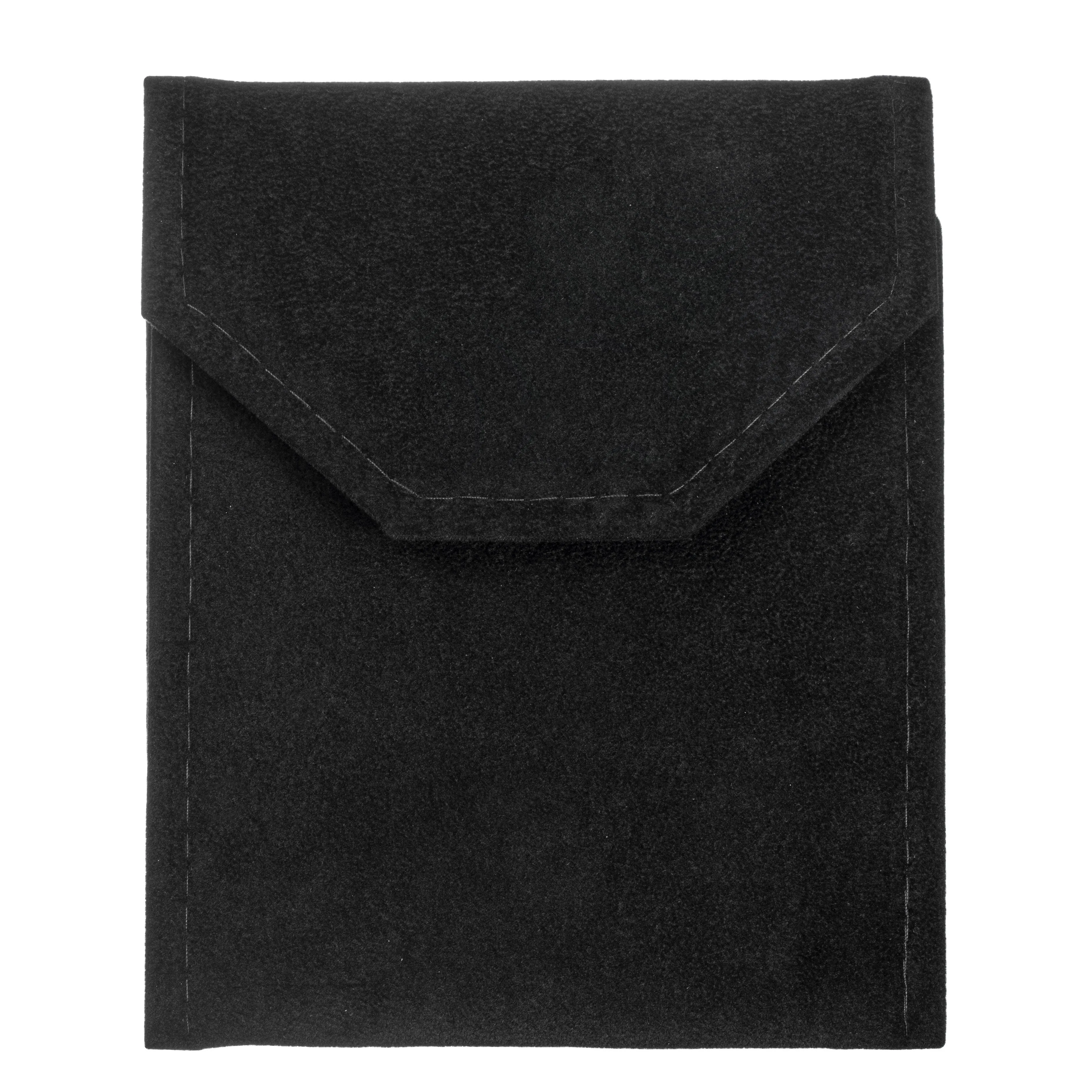 Small Suede Pearl Folder