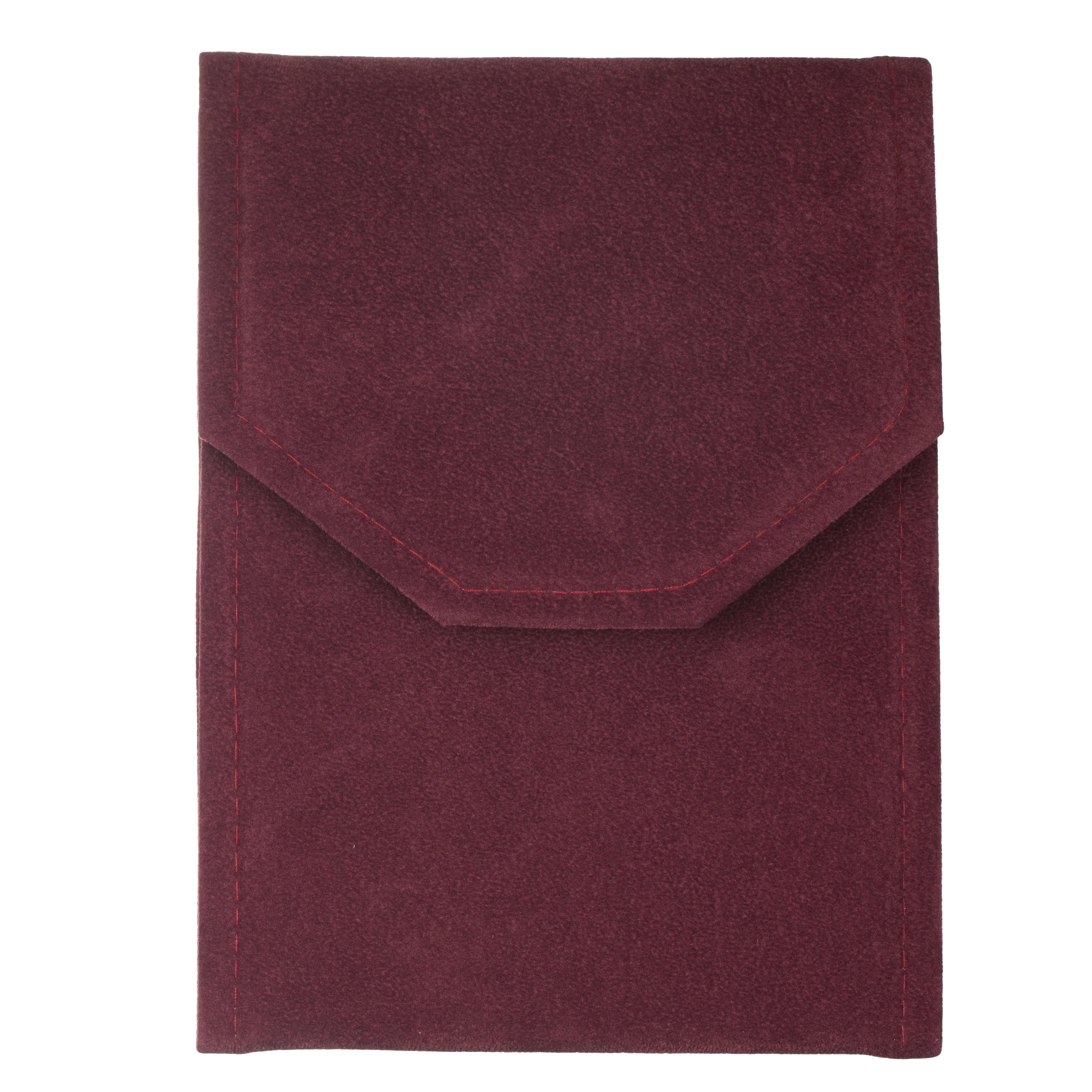 Small Suede Pearl Folder