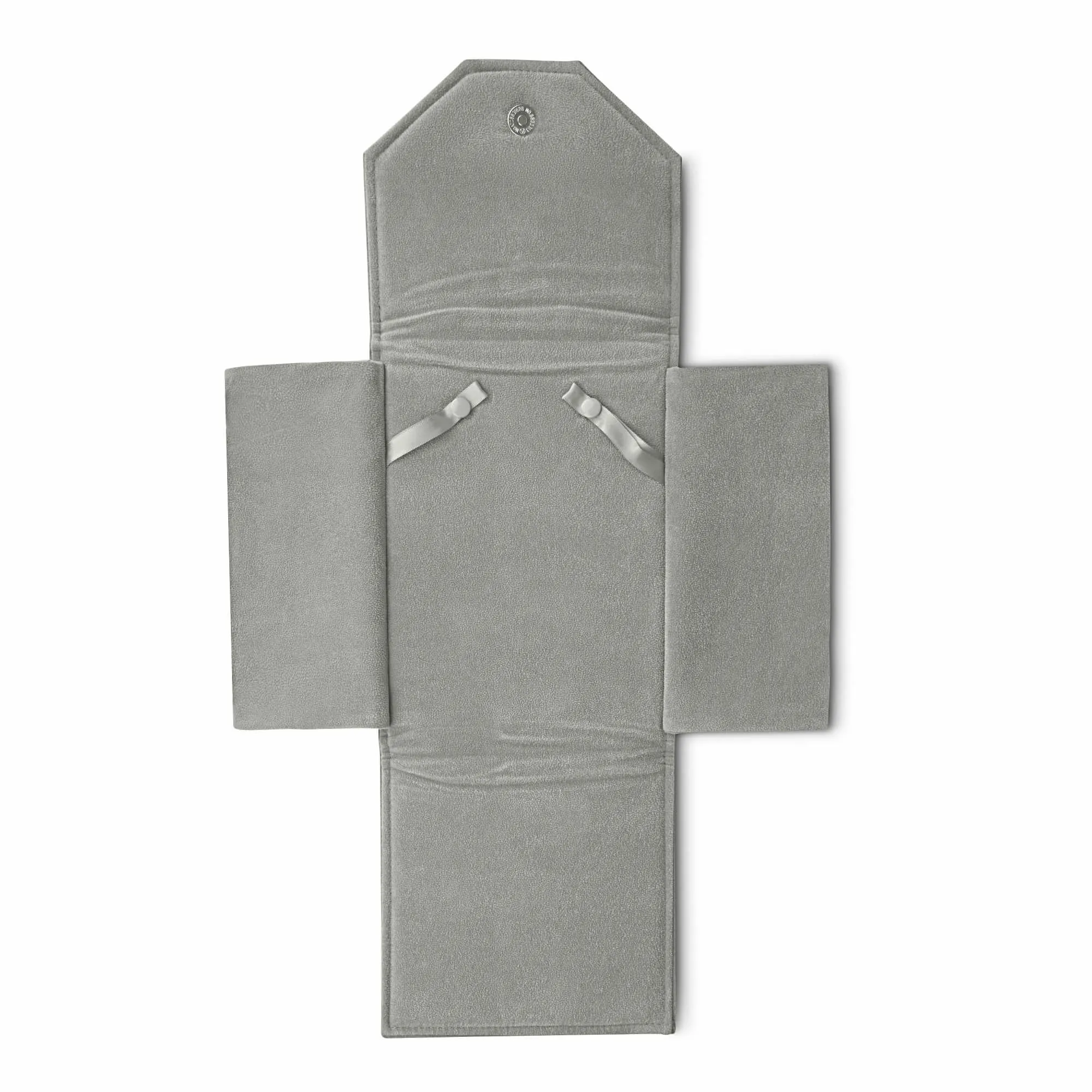Small Suede Pearl Folder