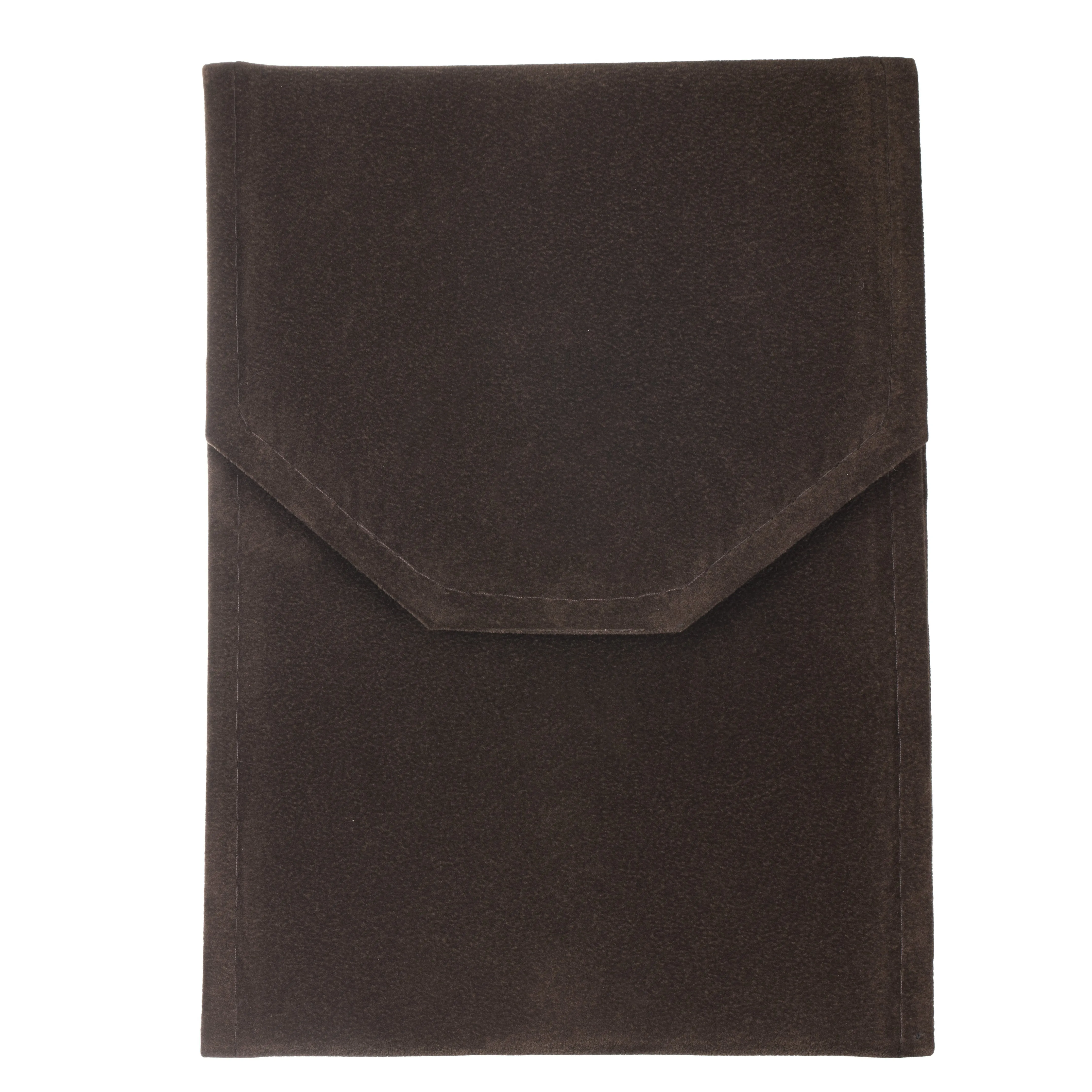Small Suede Pearl Folder