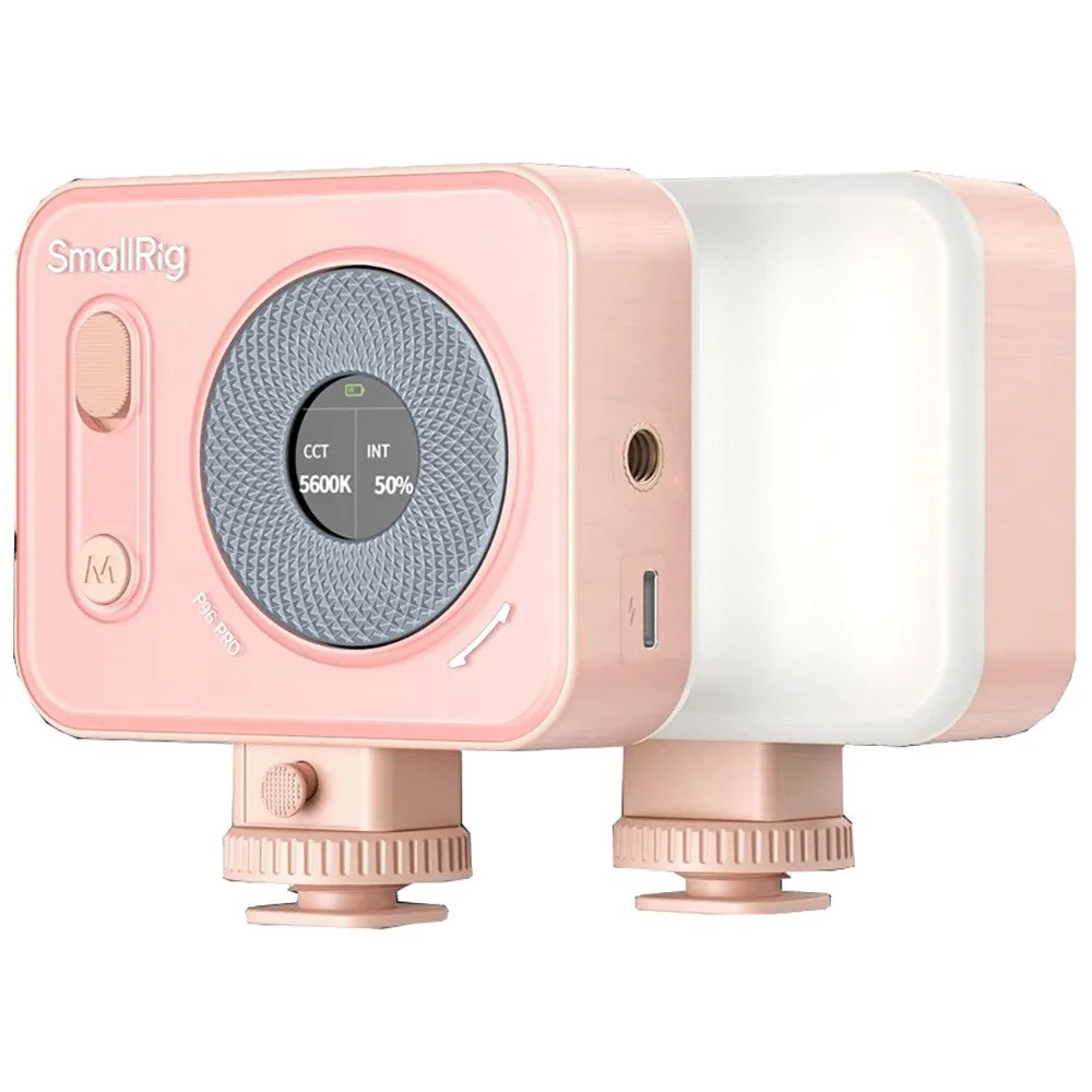 SmallRig 4786 Vibe P96 Pro Mini LED Video Light (RGB) - Lyserød
