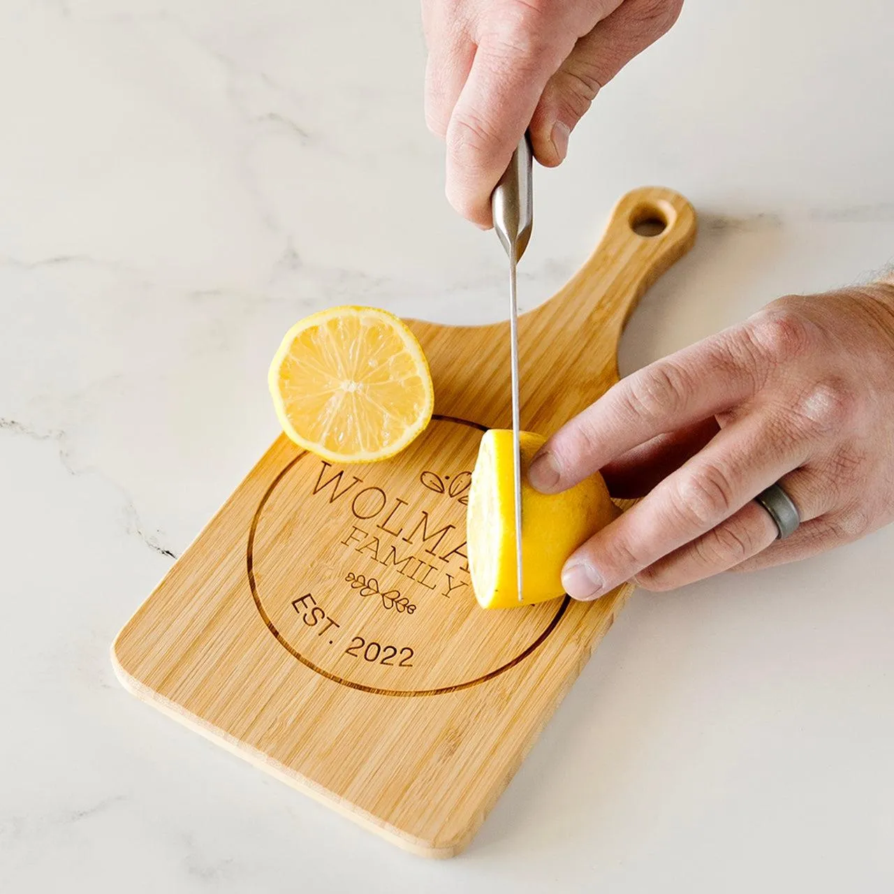 So The Adventure Begins Wedding Bamboo Charcuterie Boards