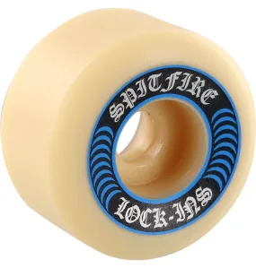 Spitfire Wheels F4 Lock-Ins 55mm 99a - White/Blue (Set of 4)