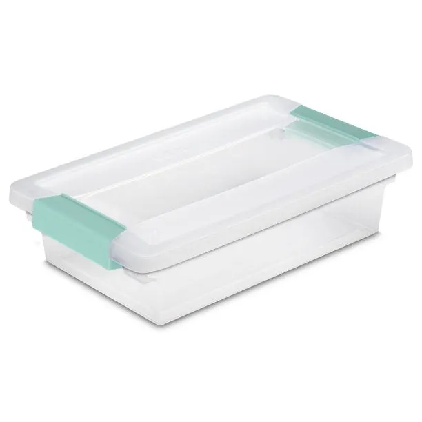 Sterilite Latch Storage Box With Lid 11x6.5x2.75" 1pc
