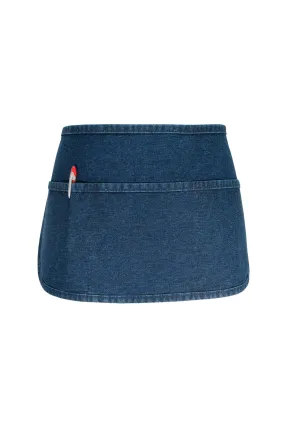 Stonewashed Denim Waist Apron (3 Pockets)