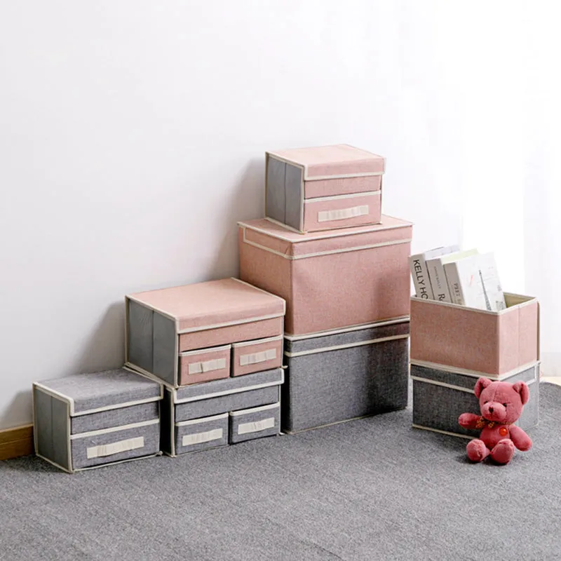 Subtle 3 Compartment Foldable Storage Organizer