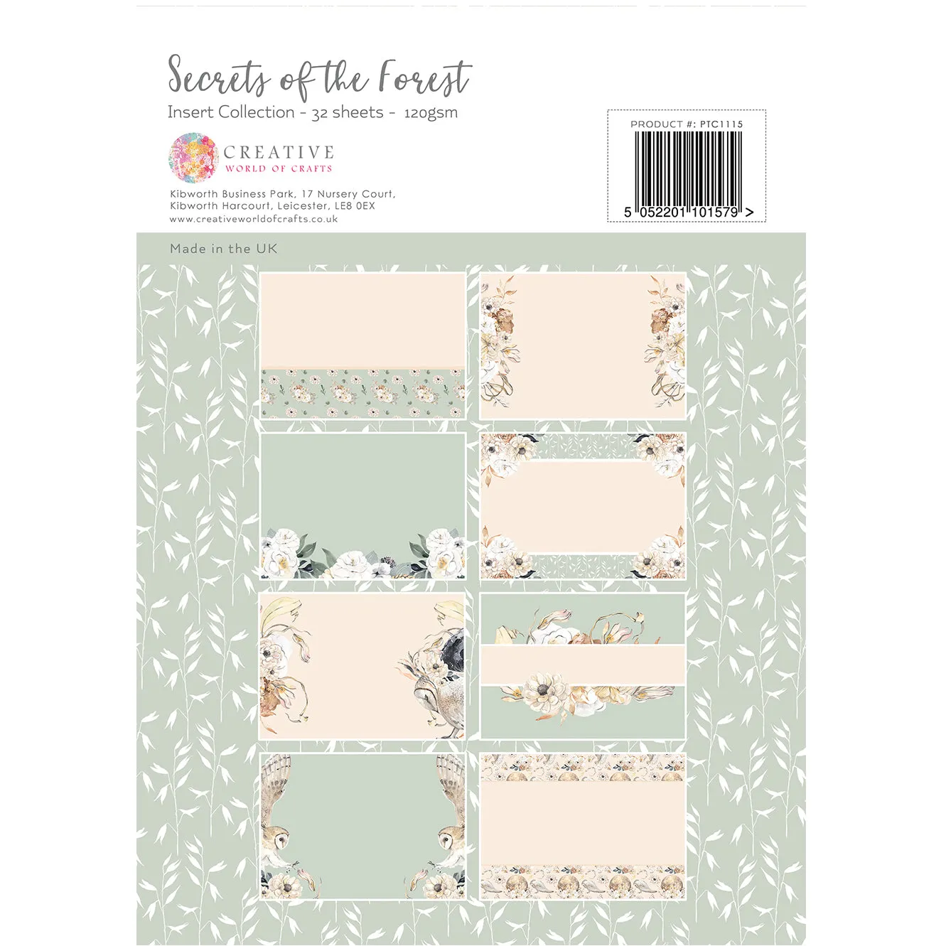 The Paper Tree Secrets of the Forest A4 Insert Collection