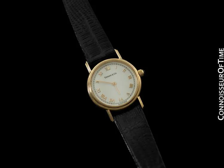 Tiffany & Co. Ladies Portfolio Watch - 18K Gold
