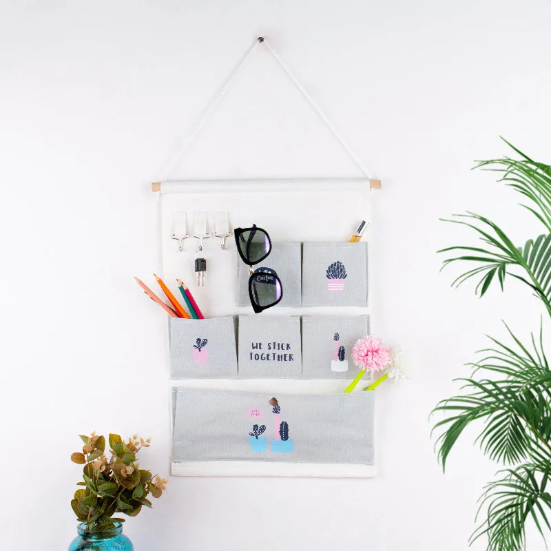 Unicorn Hanging Organizer (6 Pockets)