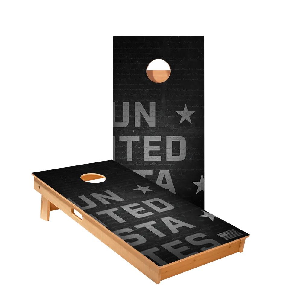 United States Constitution Star Cornhole Boards