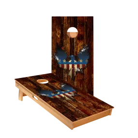 USA Eagle Star Cornhole Boards