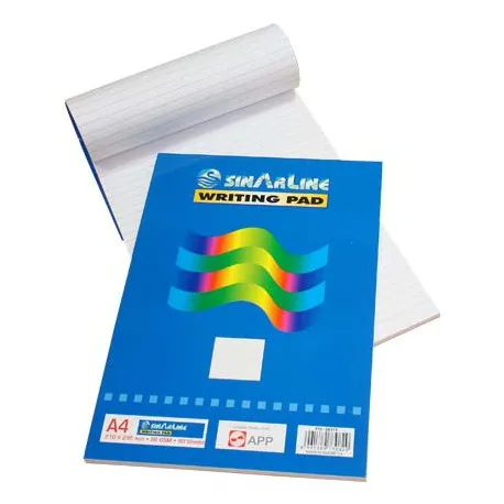 Writing Pad Sinarline A4 Size