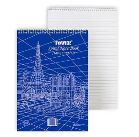 Writing pad Tower A4 Size with Topspiral
